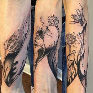 ink flowers david wick tattoo